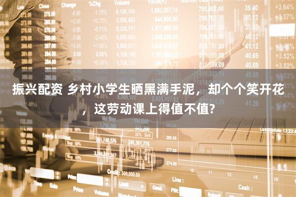 振兴配资 乡村小学生晒黑满手泥,却个个笑开花,这劳动课上得值不值?